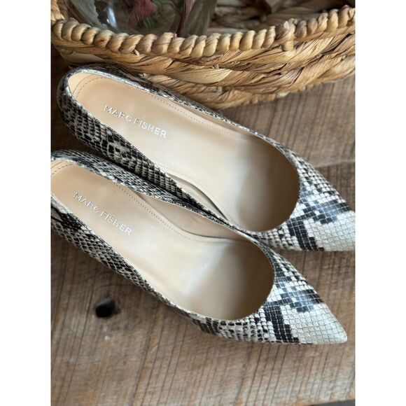 Marc Fisher Snakeskin Pumps - Picture 2 of 10